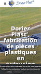 Mobile Screenshot of dorierplast.fr