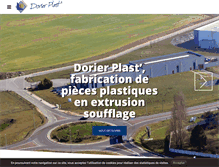 Tablet Screenshot of dorierplast.fr